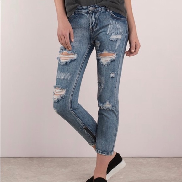 Tobi Harper Marina Denim Skinny Jeans BNWT - Picture 1 of 8